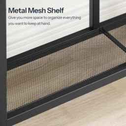 Console Table Sofa Table W/ 4-Tier Storage Shelves Hallway - thumbnail 5