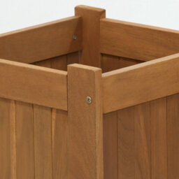 Walplus Furinno Tioman Hardwood Flower Box In Teak Oil, Pack Of 2, 2-Fg16450 - thumbnail 7