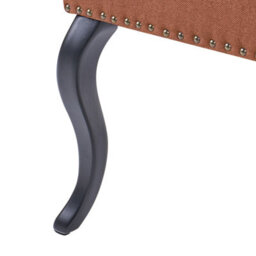 Beliani Dining Bench 2 Seater Torsby Fabric Golden Brown - thumbnail 8