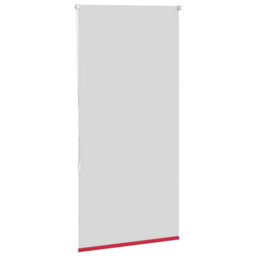 Berkfield Roller Blind Blackout Red 80X130 Cm Fabric Width 75.7 Cm Polyester - thumbnail 4