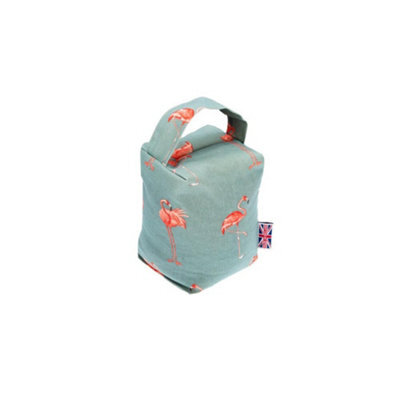 The Wheat Bag Company The Wheat Bag Co. Doorstop - Fancy Flamingo Teal