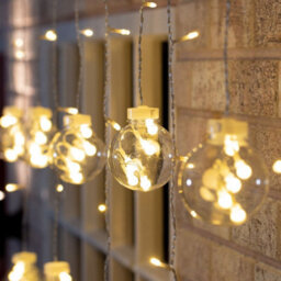 The Christmas Workshop 71629 Mains Operated Bulb Style Curtain Lights - thumbnail 5