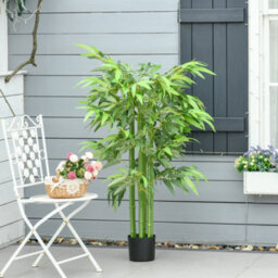 Artificial Bamboo Plant In A 140Cm Pot For Indoor And Outdoor Use, Realistic Bamboo With 780 Leaves - thumbnail 5