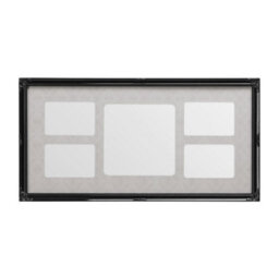 Orsina Modern Black 5 Multi Photo Frame,multi-Frame Collage For Bedroom Decor,luxe Black Finished Picture Frame - thumbnail 1