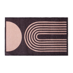 Artsy Doormats Brown Abstract Indoor Washable Doormat - thumbnail 3