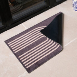 Artsy Doormats Brown Abstract Indoor Washable Doormat - thumbnail 2