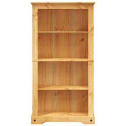 Vidaxl 4-Tier Bookcase Mexican Pine Corona Range 80X29X150 Cm Bookcases - thumbnail 3