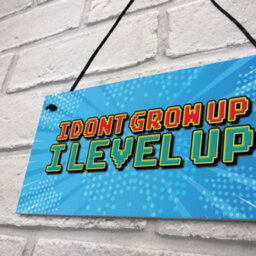 Red Ocean Neon Effect Funny Gamer Gift For Son Cartoon Man Cave Sign Boys Bedroom Decor - thumbnail 7