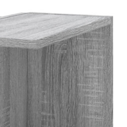 Berkfield Wall Corner Shelf Grey Sonoma 36.5X36.5X140 Cm Engineered Wood - thumbnail 7