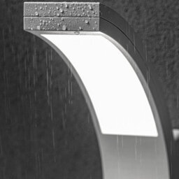CGC Lighting Cgc Outdoor Outside Wall Light White Led Curved Garden Porch Security Integrated Led - thumbnail 3