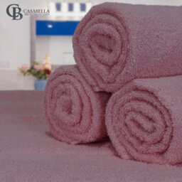 Casabella Towels Luxury 4 Pack Bath Sheets 100% Cotton Super Soft Quick Dry Highly Absorbent Bathroom Towels Pink - thumbnail 6