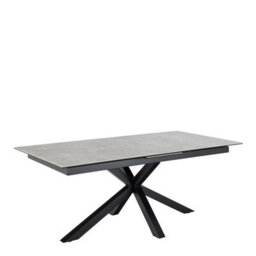 Furniture To Go Heaven Extendable Dining Table With Ceramic Grey Top (L) 240Cm Seats Up To 6 - thumbnail 1