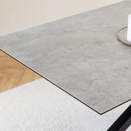 Furniture To Go Heaven Extendable Dining Table With Ceramic Grey Top (L) 240Cm Seats Up To 6 - thumbnail 6