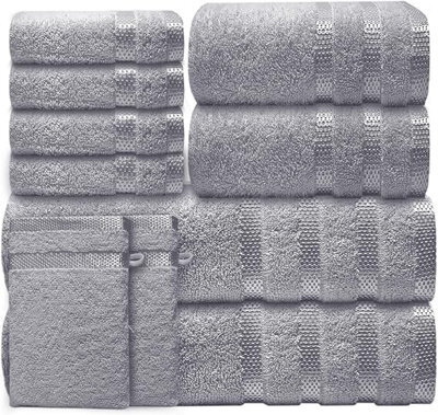 Casabella Luxury Bath Towel Set- 10 Piece Towels - image 1