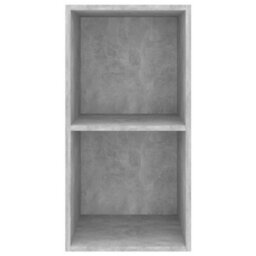 Berkfield Practical Wall-Mounted Tv Cabinet Concrete Grey 37X37X72 Cm Engineered Wood - thumbnail 4