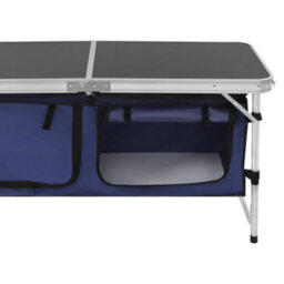Portable Folding Outdoor Adjustable Height Aluminium Camping Bbq Kitchen Table - thumbnail 3