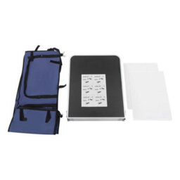 Portable Folding Outdoor Adjustable Height Aluminium Camping Bbq Kitchen Table - thumbnail 5