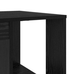 Walplus Desk With Storage Black Oak 130 X 50.5 X 75 Cm Engineered Wood - thumbnail 8