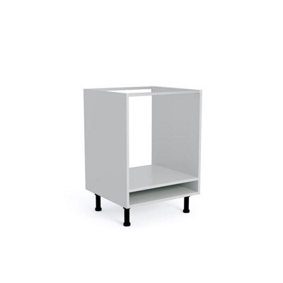 Wtc Premier Cab 600mm Kitchen Built Under Oven Housing Unit Cabinet Natural Grey 18mm Mfc (Carcass Only) - image 1