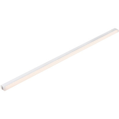 900mm Under Cabinet Led Light - 13W Smd 2835 Cct Led Module - Opal & Gloss White - image 1