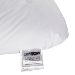 Homescapes U Shaped Comfort Pregnancy Pillow Goose Feather And Down - thumbnail 4