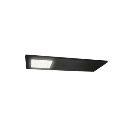 Unknown Fittingsco, Siena Led Under Cabinet Light, 190mm Rectangle, Natural White 4000 4500K, Matte Black, 1 Light Kit + Driver