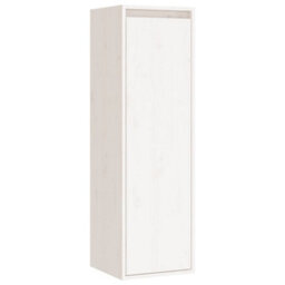 Berkfield Tv Cabinets 3 Pcs White Solid Wood Pine - thumbnail 7