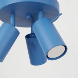 Sollux Lighting Ring Steel Light Blue 3 Lights Modern Ceiling Lamps - thumbnail 7