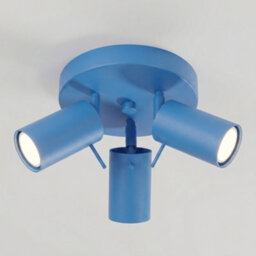 Sollux Lighting Ring Steel Light Blue 3 Lights Modern Ceiling Lamps - thumbnail 6