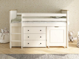 Kids Avenue Heritage Midsleeper With Chests + Desk - thumbnail 3