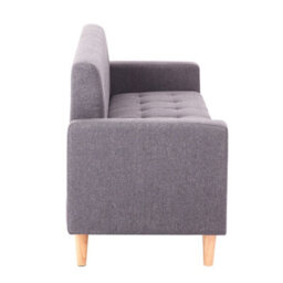 Mattress Guru Modern Smart Sofa In A Box, Taupe Fabric Sofa With Hidden Storage - 3 Seater - thumbnail 3