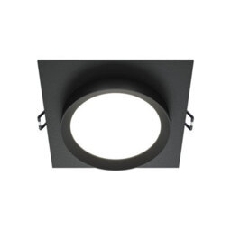 Luminosa Lighting Luminosa Maytoni Hoop Square Recessed Downlight Black Gx53 - thumbnail 2