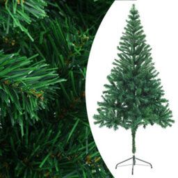 Berkfield Artificial Christmas Tree With Stand 180 Cm 564 Branches - thumbnail 1