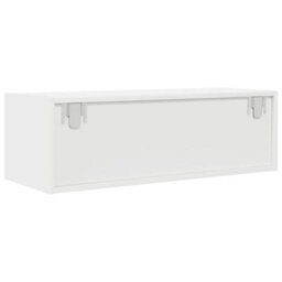 Berkfield Tv Cabinet White 80X31X25.5 Cm Engineered Wood - thumbnail 8