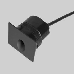 Luminosa Lighting Luminosa Icon Square Led Outdoor Recessed Wall Lamp Black, Warm-White 3000K, Ip65 - thumbnail 3