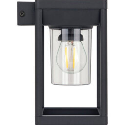 Luceco Filament Solar Wall Light Lantern & Pir Ip54 220Lm 3000K Black - thumbnail 2