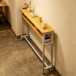 Console Table Sofa Table Furniture Hallway Table Entryway Display Shelf - thumbnail 3