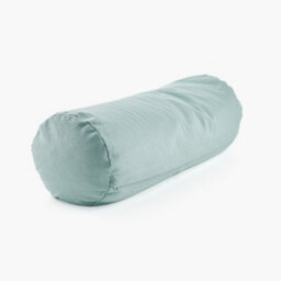 Myga Teal Buckwheat Support Yoga Bolster Pillow For Comfortable Practice - thumbnail 2