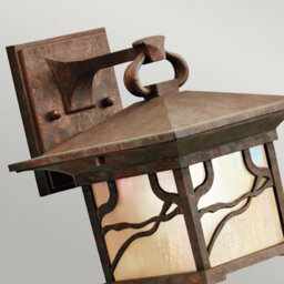 Luminosa Lighting Elstead Kichler Morris Outdoor 1 Light Wall Lantern Copper Ip44 - thumbnail 2