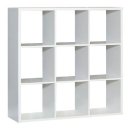 Furniture To Go Mauro 3X3 Storage Unit In Matt White - thumbnail 1