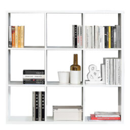Furniture To Go Mauro 3X3 Storage Unit In Matt White - thumbnail 5
