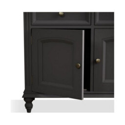 Furniture 48 Philippe Oak And Charcoal Grey Painted Large Sideboard - thumbnail 3