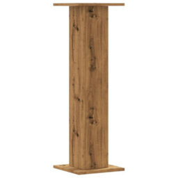 Walplus Plant Stands 2 Pcs Artisian Oak 30X30X95 Cm Engineered Wood - thumbnail 7