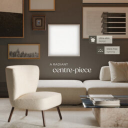 Charnwood Led Panel Light Lucerna - Warm White, Ultra-Slim, Ceiling And Wall Mounting 62 X 62 Cm -White - thumbnail 3