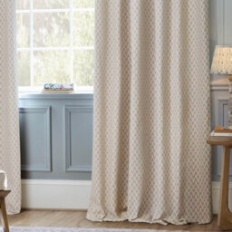 Sanderson Hutton Jacquard Room Darkening Pencil Pleat Curtain Pair Linen (W)117Cm X (D)183Cm - thumbnail 4