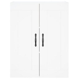 Berkfield Wall Mounted Cabinet White 69.5X34X90 Cm Engineered Wood - thumbnail 7