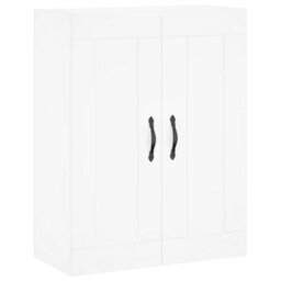 Berkfield Wall Mounted Cabinet White 69.5X34X90 Cm Engineered Wood - thumbnail 2