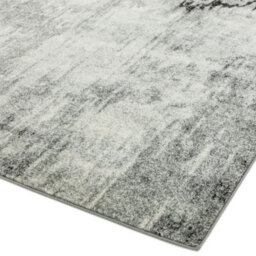 Furniturebox Uk Ruddick Grey Distressed Rug 120X170 - thumbnail 4