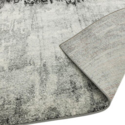 Furniturebox Uk Ruddick Grey Distressed Rug 120X170 - thumbnail 5