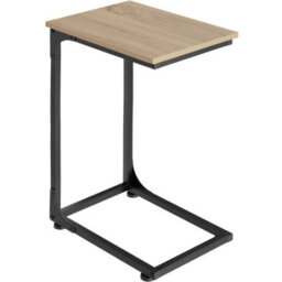 Tectake Bedside Table Erie - Industrial Style, 40 X 30 X 63 Cm - Industrial Wood Light, Oak Sonoma - thumbnail 1